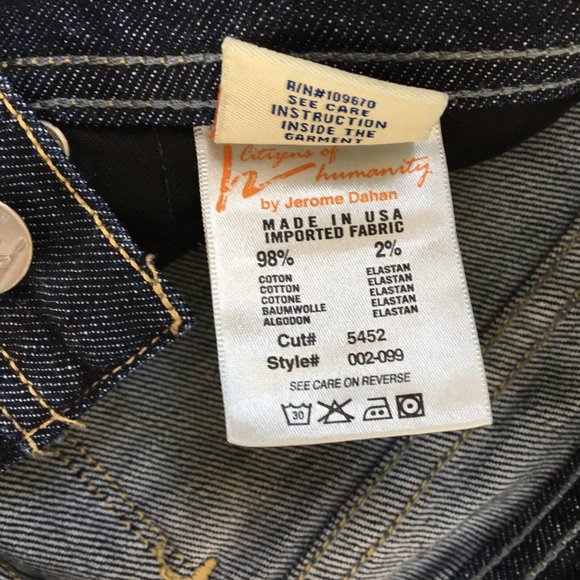 Citizen of Humanity Ingrid Stretch Flare Jeans 26 - Picture 7 of 10